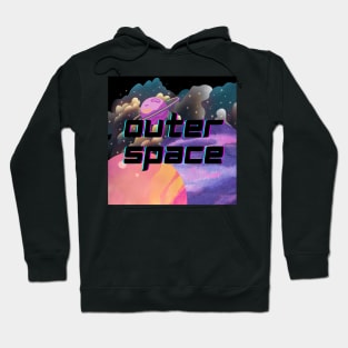 Outer Space! Deep reaches adventures! Apply now! Hoodie